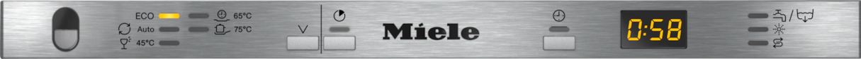 Et let og overskueligt design med Miele G 5590 SCVI