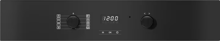 Kontrolpanelet på Miele H 2455 BP ACTIVE Obsidiansort indbygningsovn