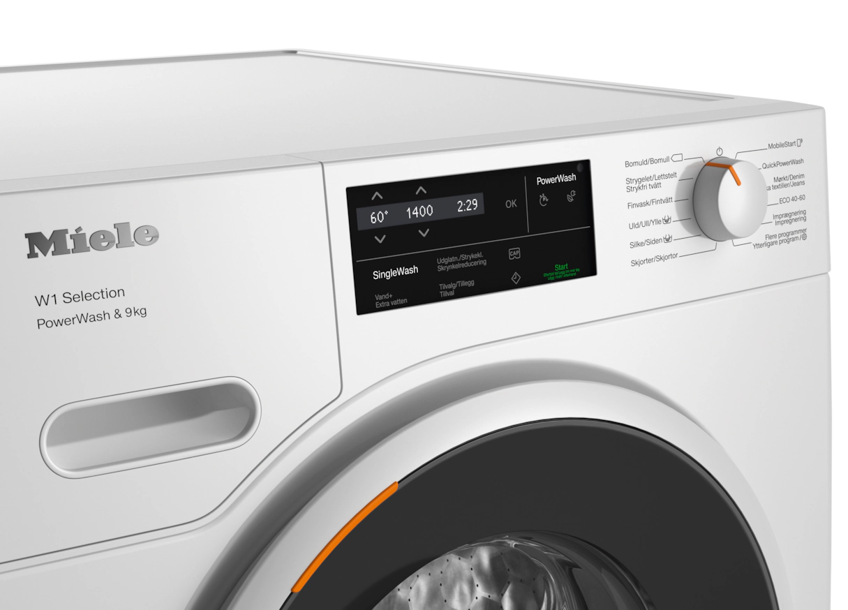 Miele WSG363WCS frontbetjent vaskemaskine