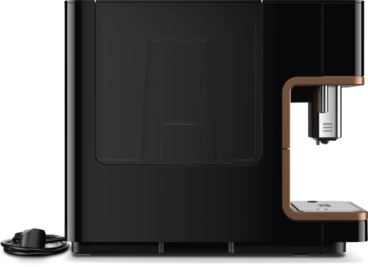 Siden af Miele espressomaskine CM 6360