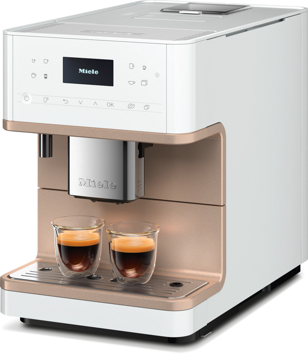 Miele CM 6360 LOCM NER Lotushvid/CleanSteelMetallic - Espressomaskine