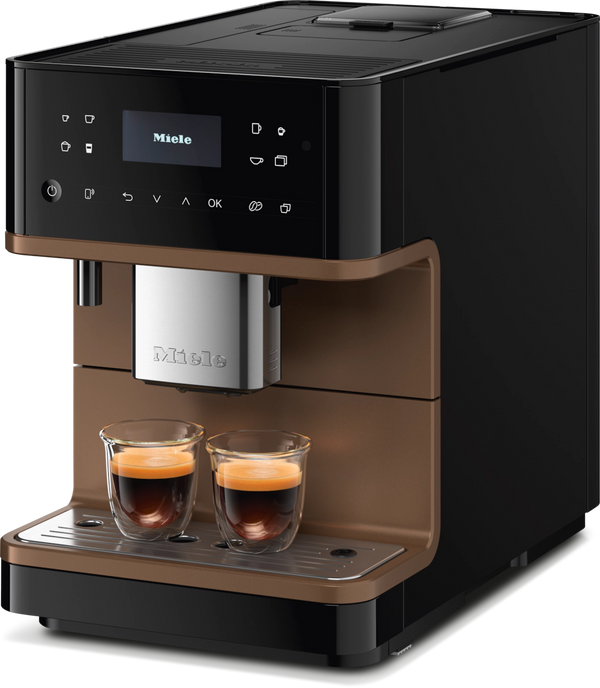 Miele CM 6360 OBBP NER Obsidiansort/Bronze PearlFinish - Espressomaskine