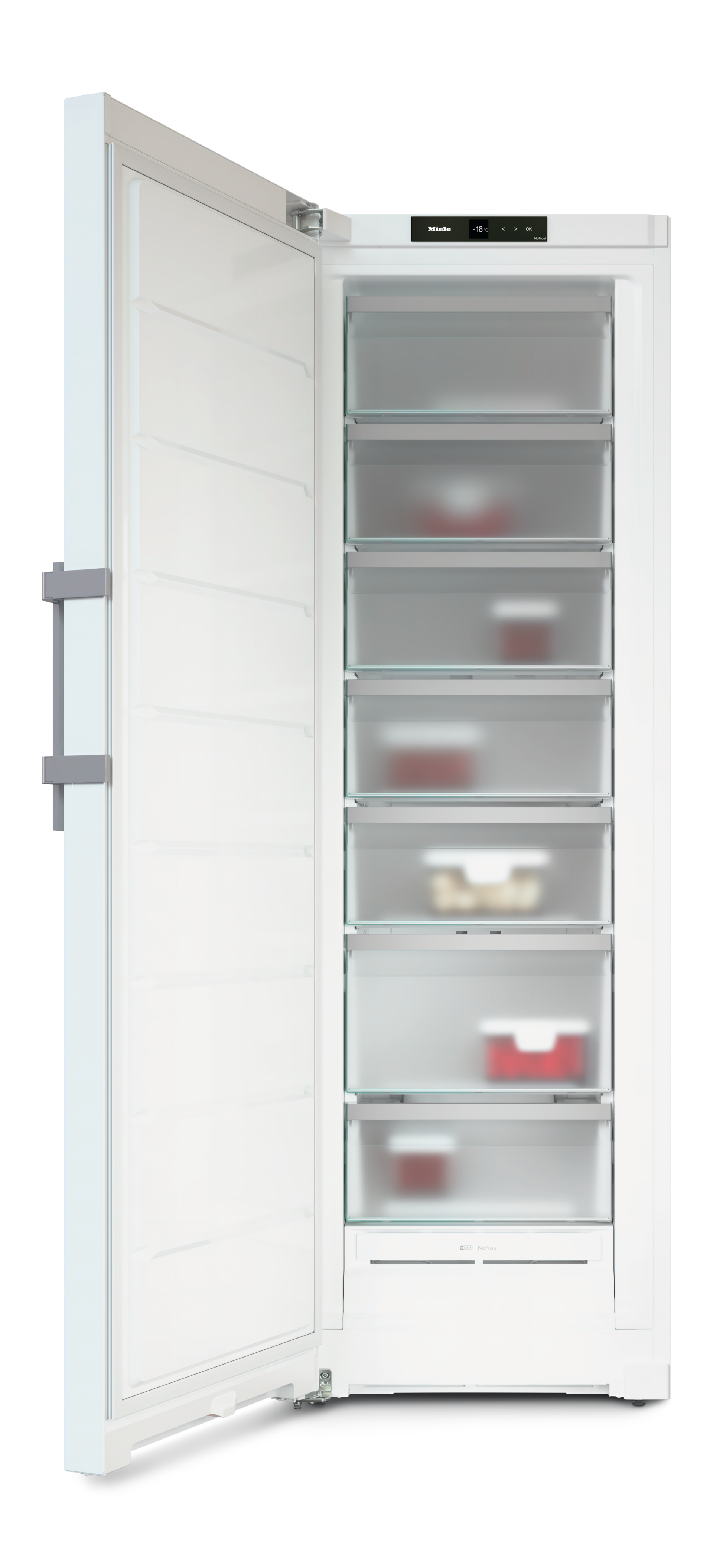 Miele FNS4383E WS N Fritstående Fryseskab