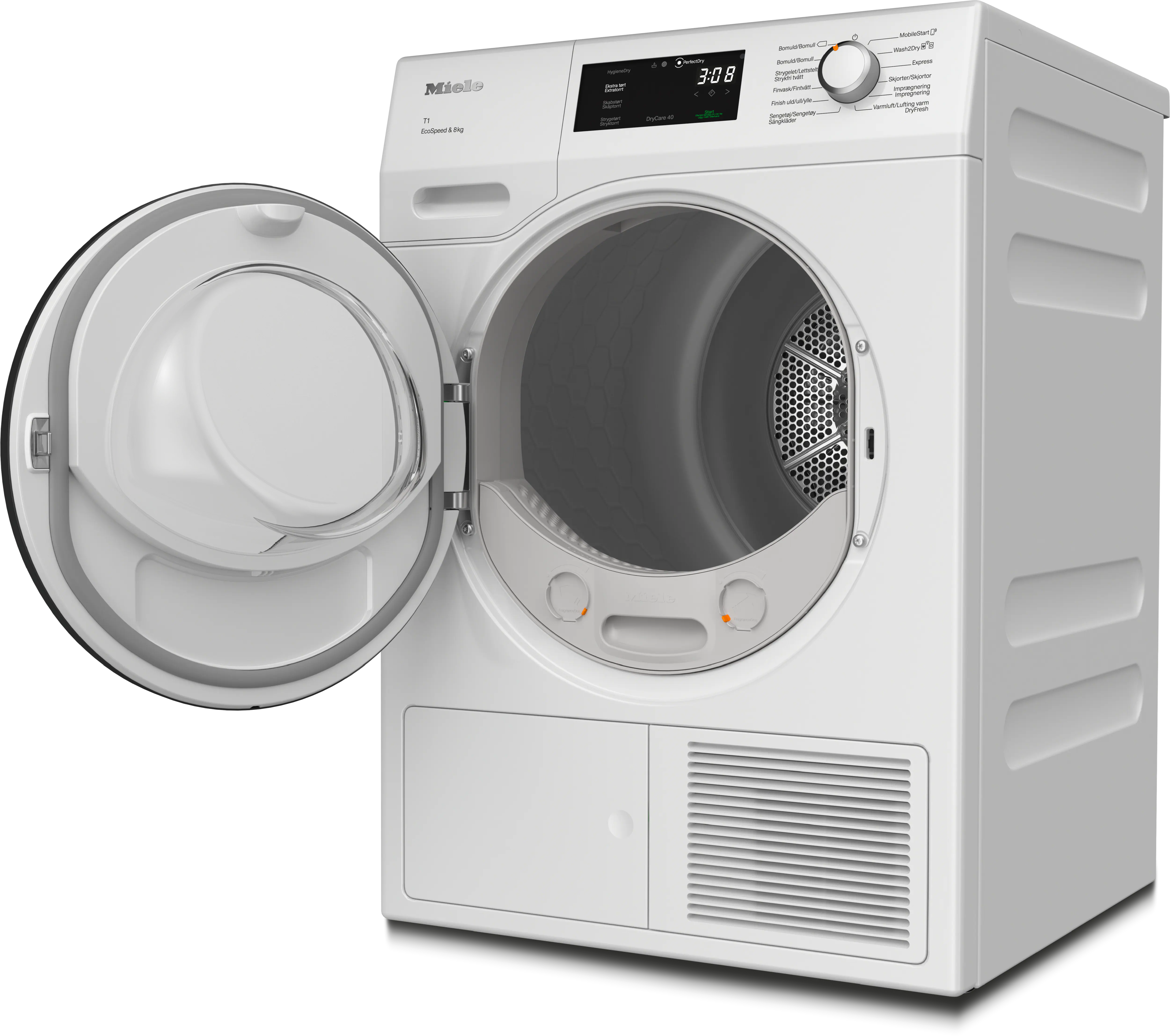 Kom let gennem vaskedagen med smarte Miele-tiltag såsom EcoSpeed og DryCare 40