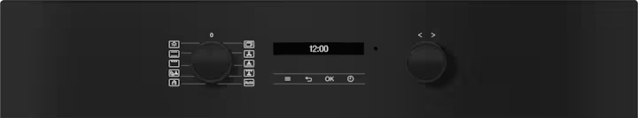 Zoomet ind på det nemme betjente kontrolpanel på Miele H 2761-1 BP indbygningsovn