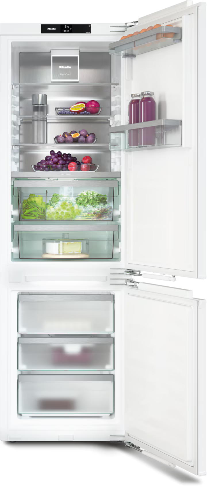 Miele KFN 7774 B integreret køle-fryseskab