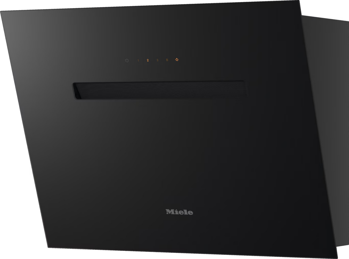 Miele DAH 1650 Active Obsidiansort vægmonteret emhætte