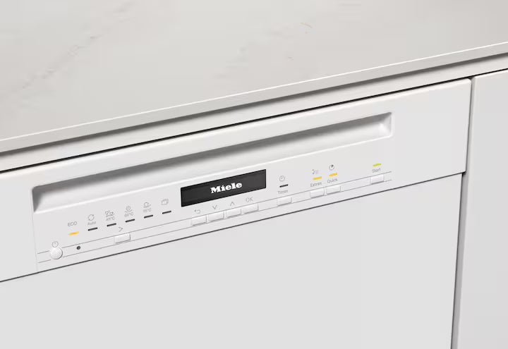 Kontrolpanelet på Miele G 7210 SCU BW