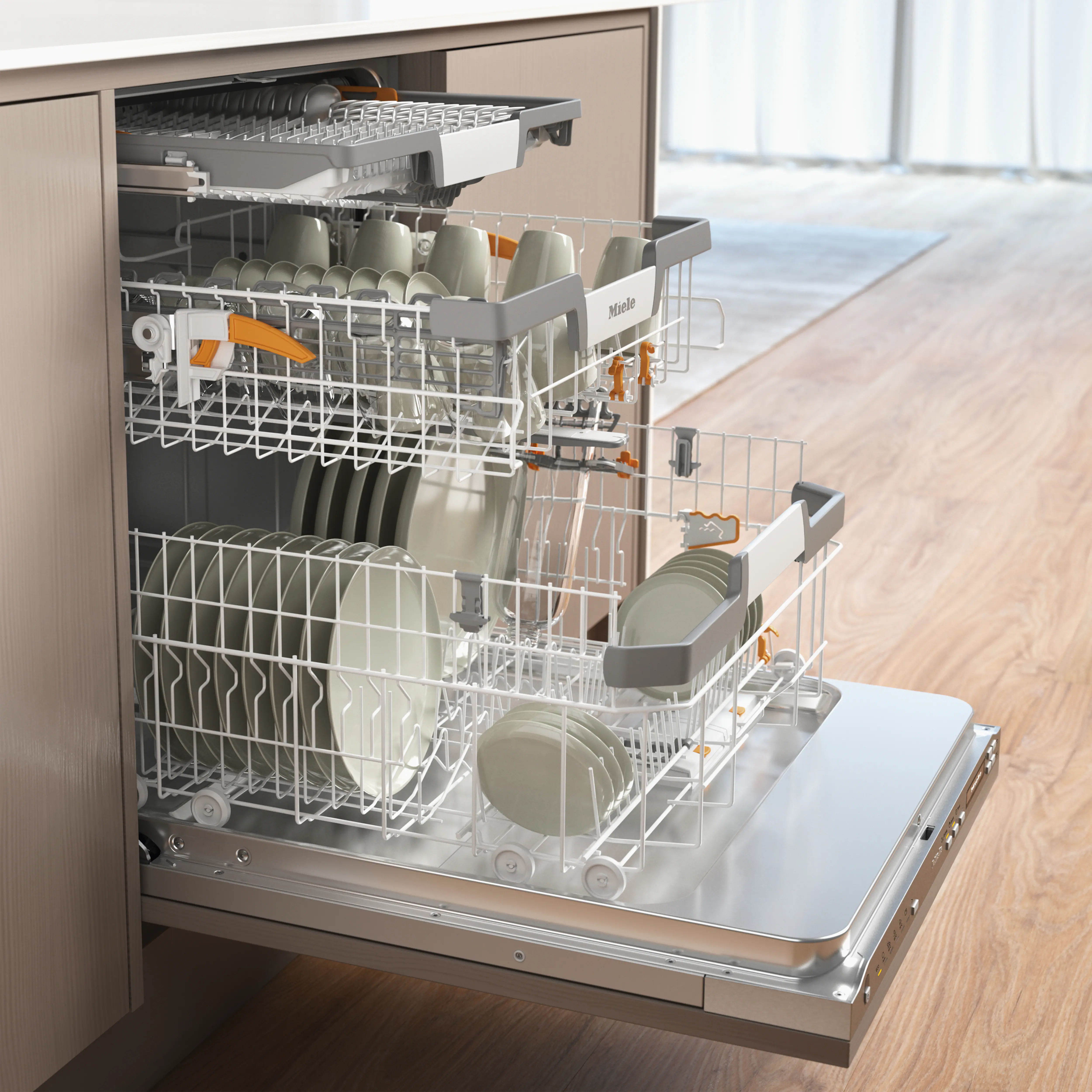 Få plads til meget mere og spar både penge og besvær med Miele G7260