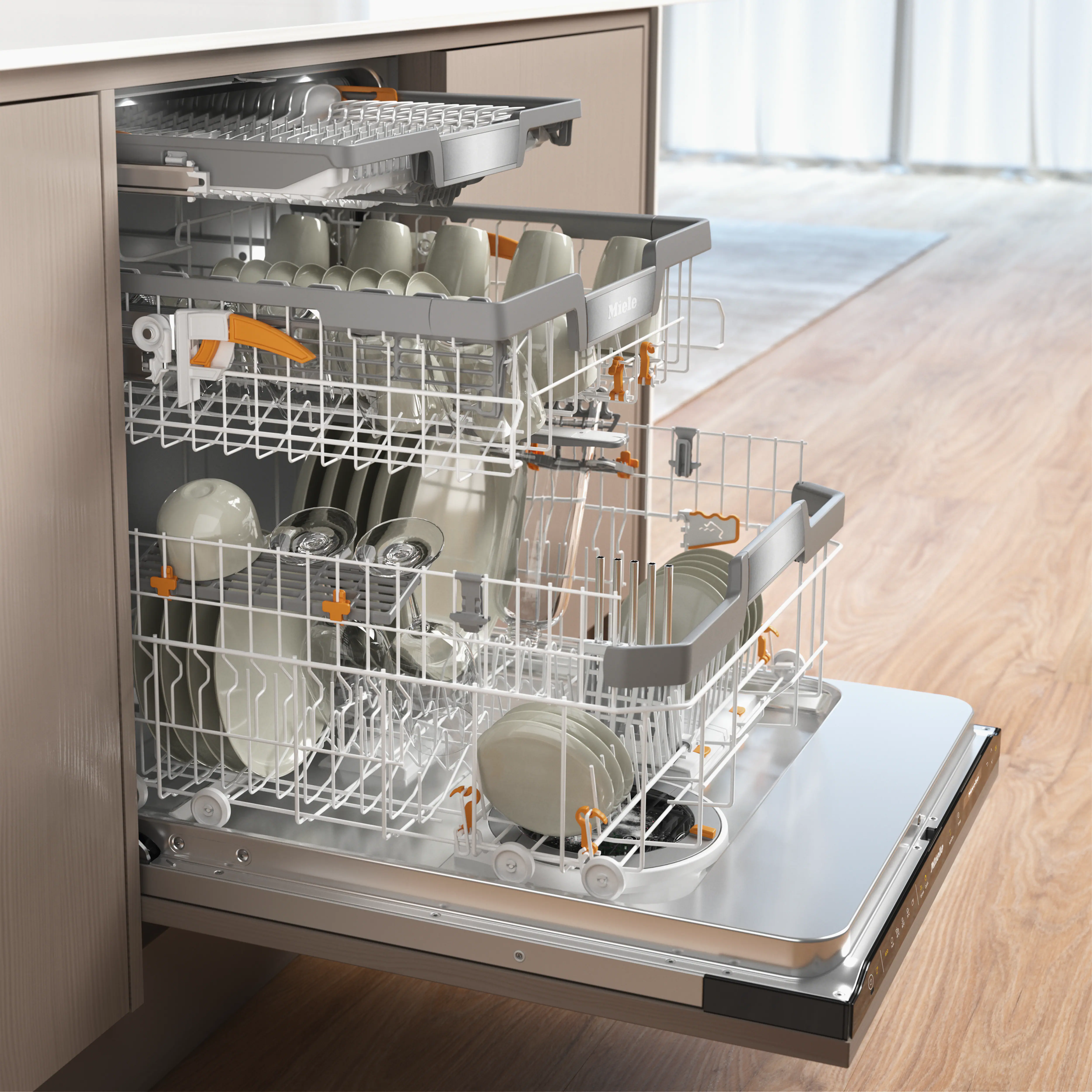 Vind plads og overskud med Miele G 7760 MaxiComfort-kurve
