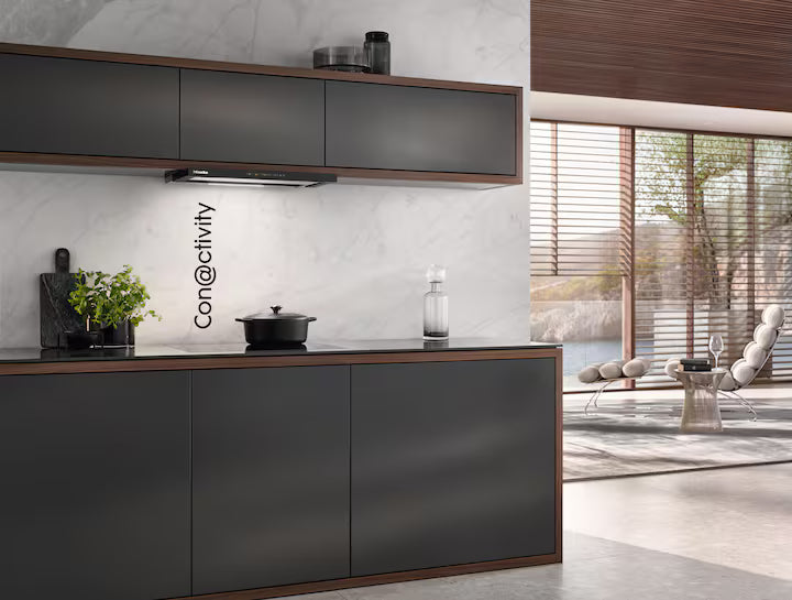 Miele DAS 4620 matsort skabsintegreret emhætte med Con@ctivity
