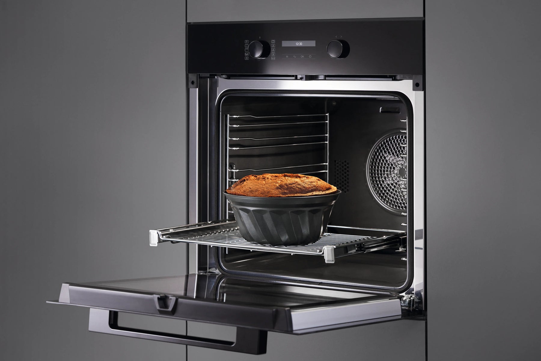 Miele H2861-1BP 125 Edition obsidiansort indbygningsovn billede 8