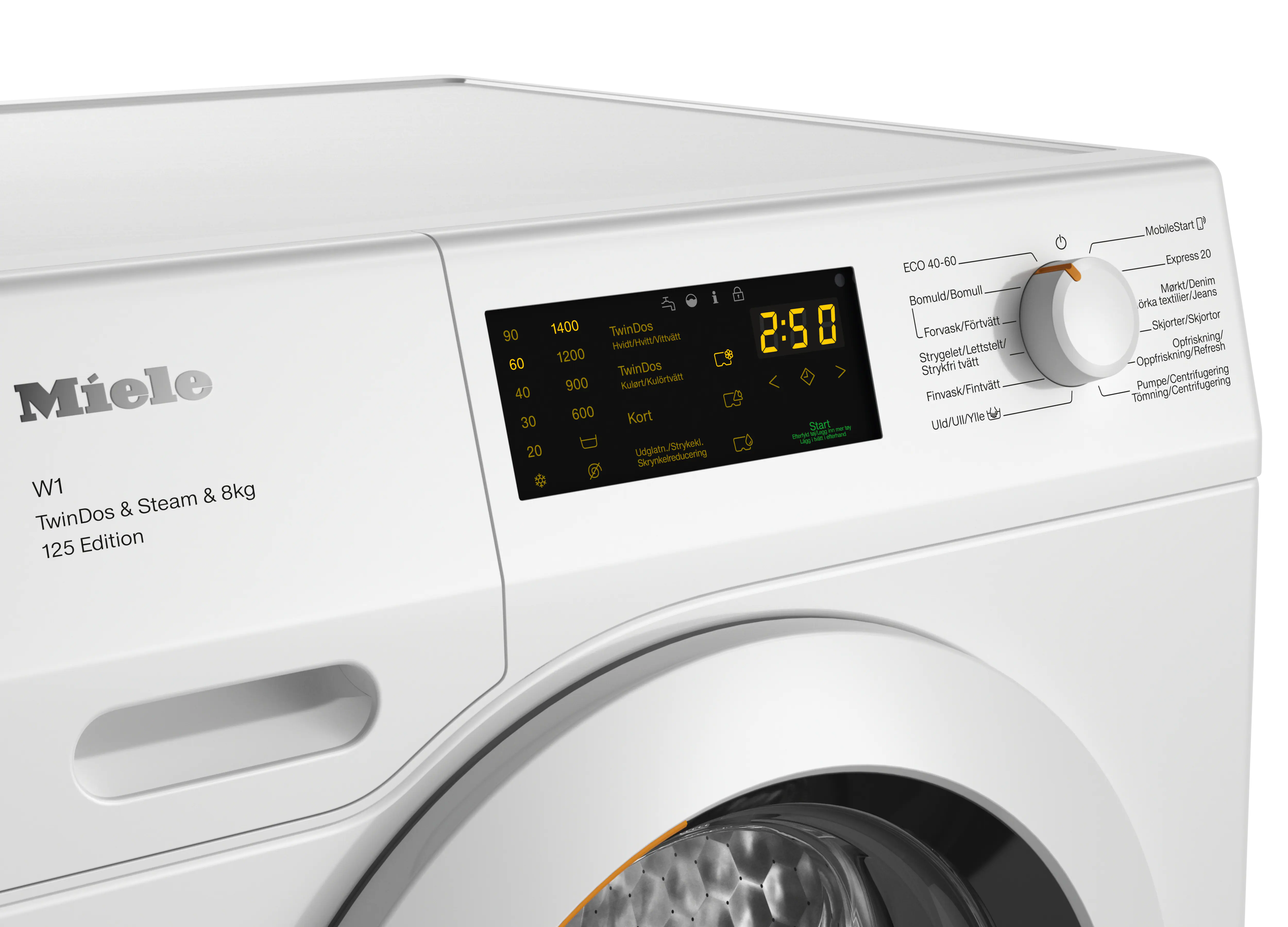 Masser af muligheder og funktioner definerer Mieles WCB690