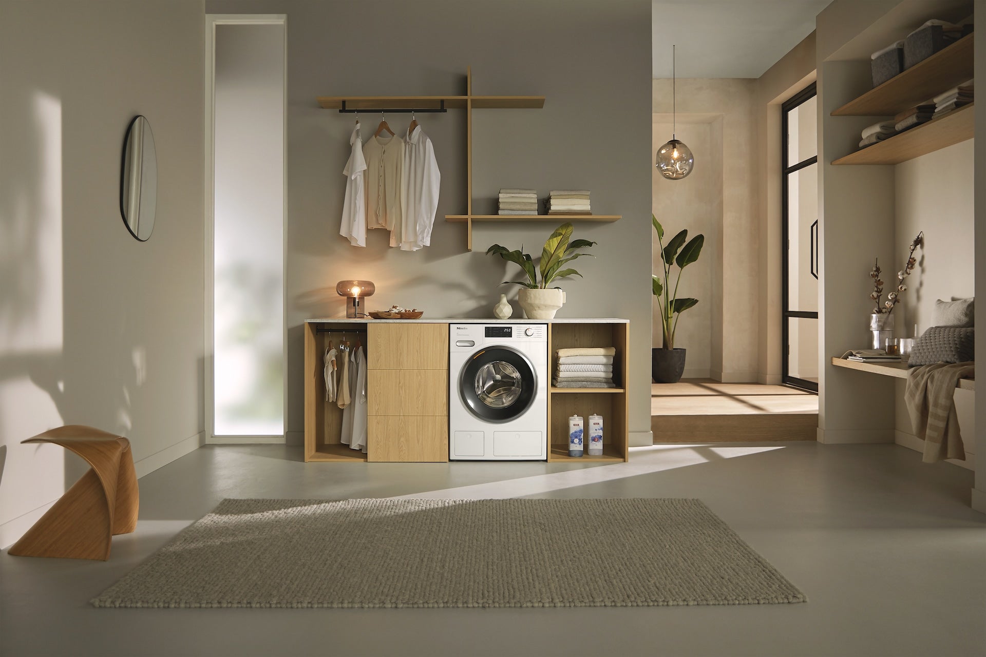 Miele WWG880 WCS i vaskerummet