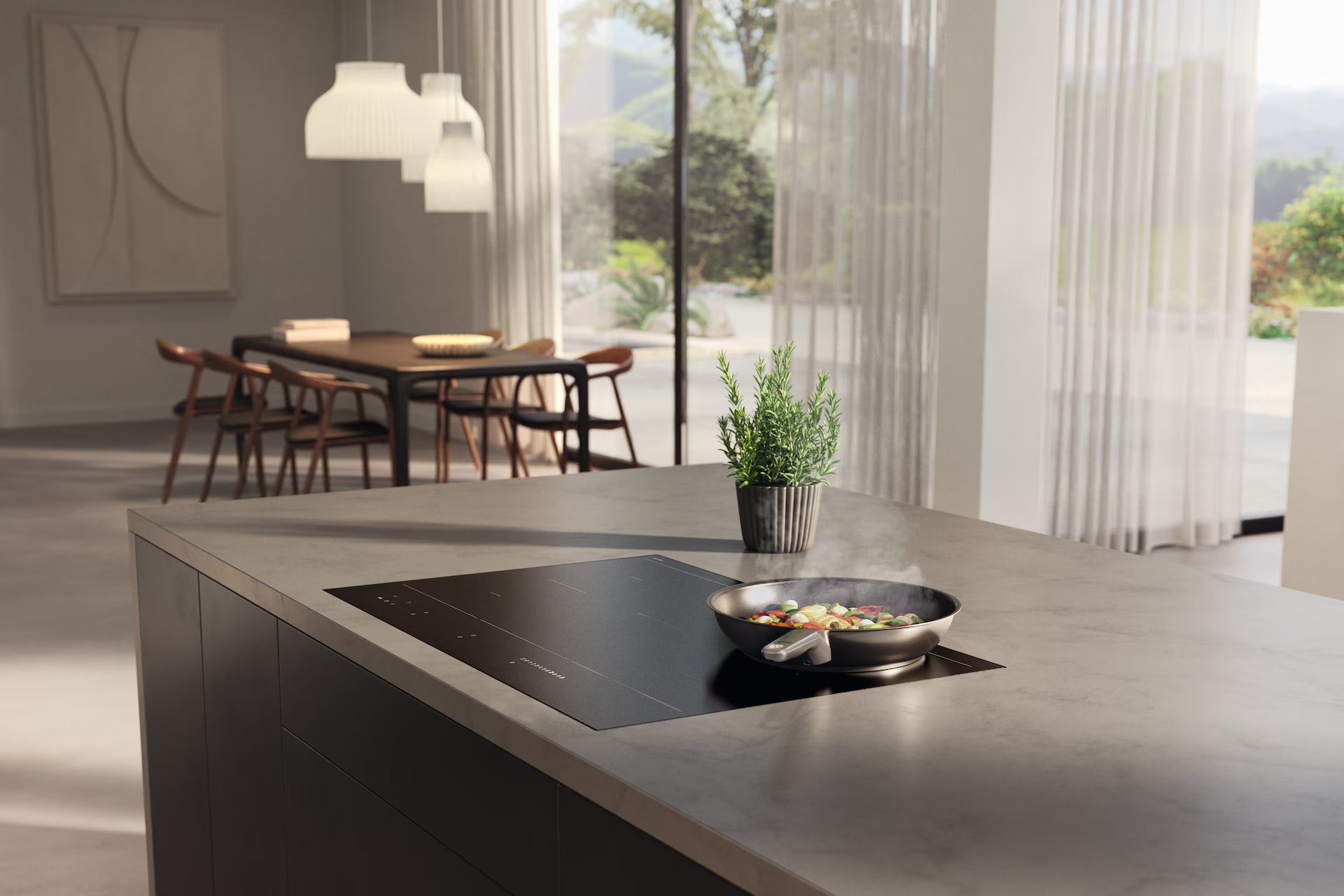 Miele KMBP 2800-3 28CM Pande på kogepladen