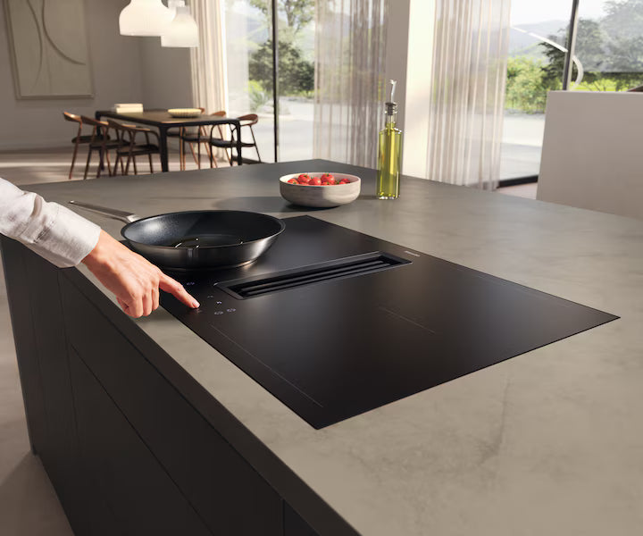 Miele KMDA 7876 FL-1 MattFinish induktionskogeplade med indbygget emhætte billede 7