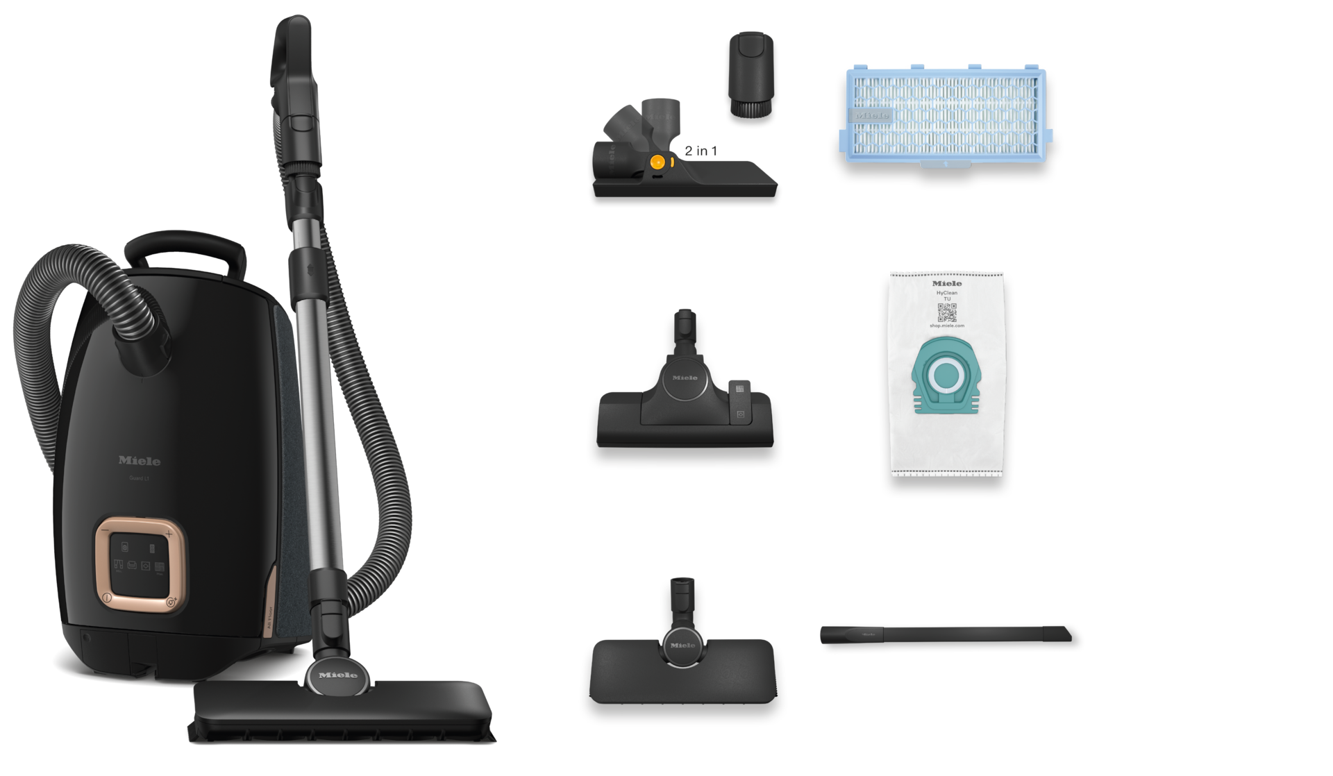 Miele Guard L1 AllFloor Flex Obsidiansort Støvsuger