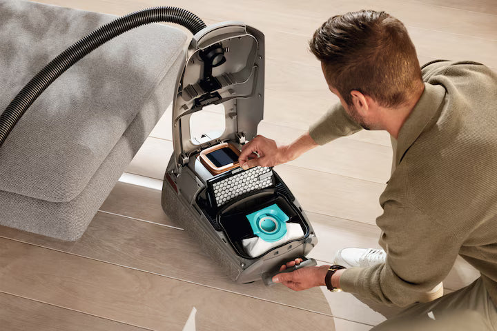 Miele SF-AA 50-1 Active AirClean Filter installeret i Mielestøvsuger