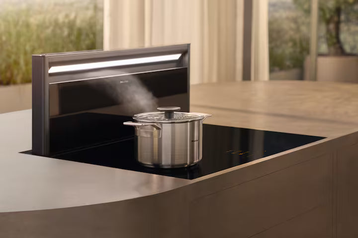 Miele DAD 4870 Levantar Obsidiansort bordemfang påsat køkkenø