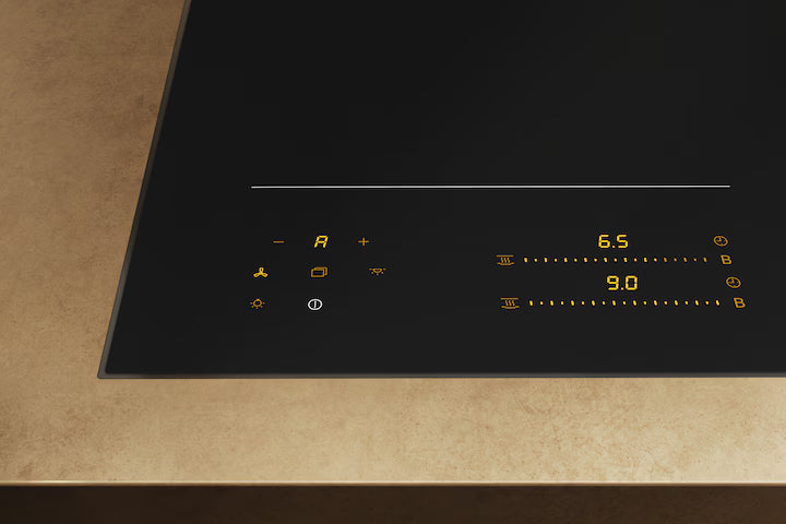 Kontrolpanel på Miele KM 8565FL MattFinish Induktionskogeplade