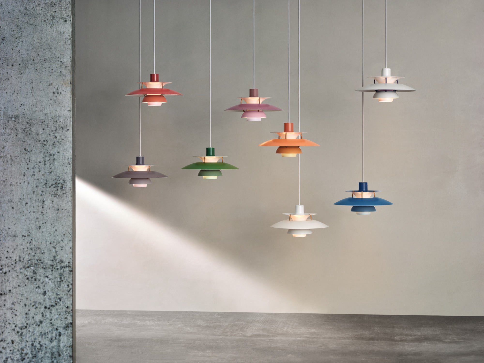 PH 5 mini lamper i mange forskellige farver