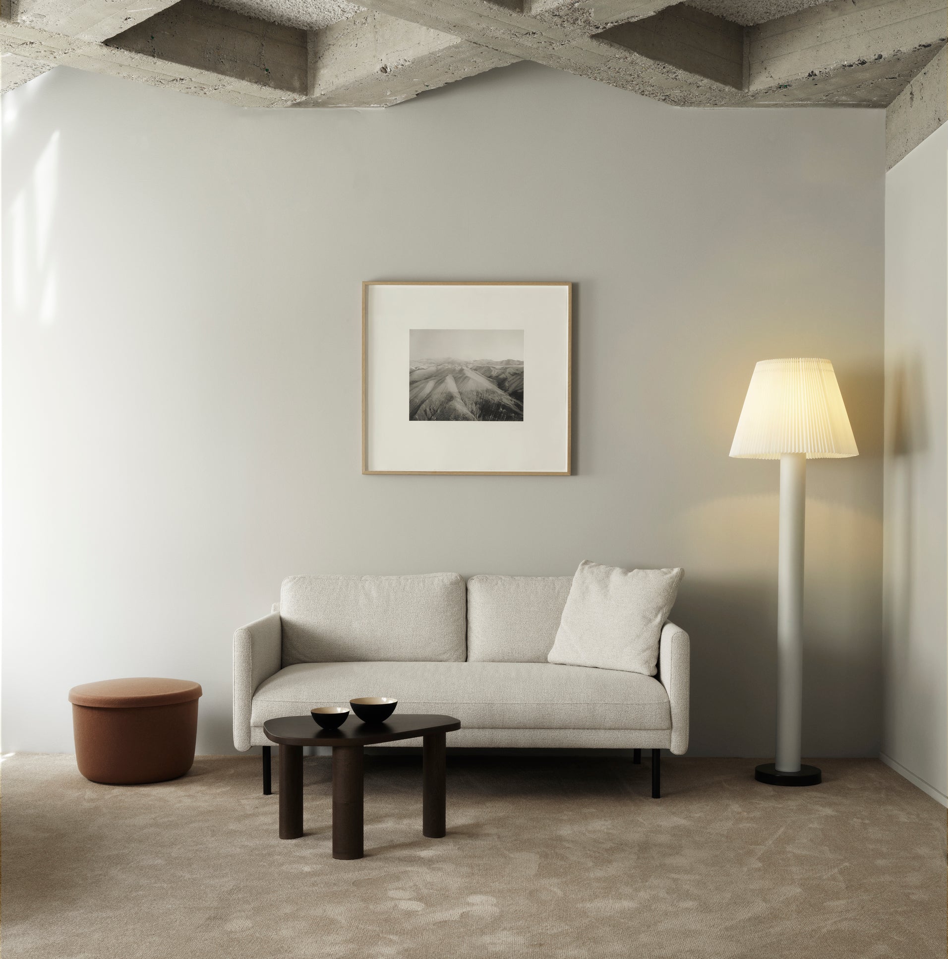 Normancopenhagen gulvlampe i stue