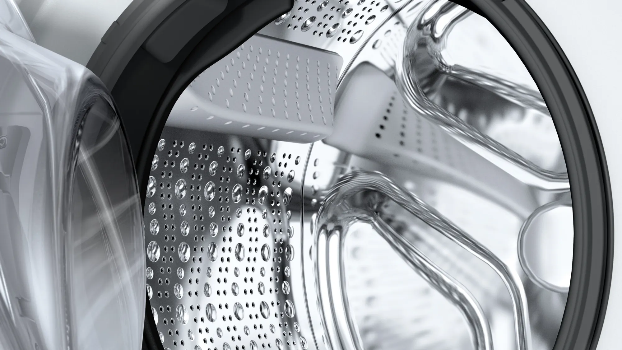Selvrensende tromle med rigeligt plads definerer Bosch WGG254FNSN