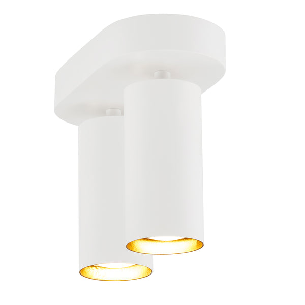 Mimi 2-Spot hvid loftslampe