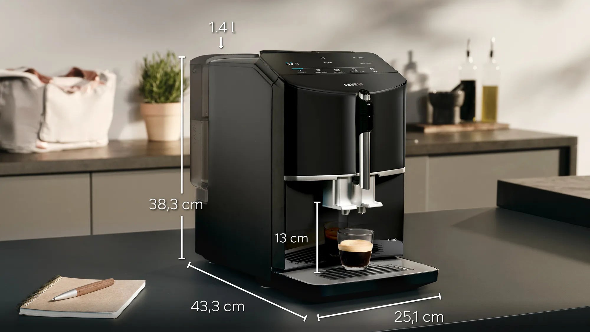 Siemens TF301E19 Espressomaskine