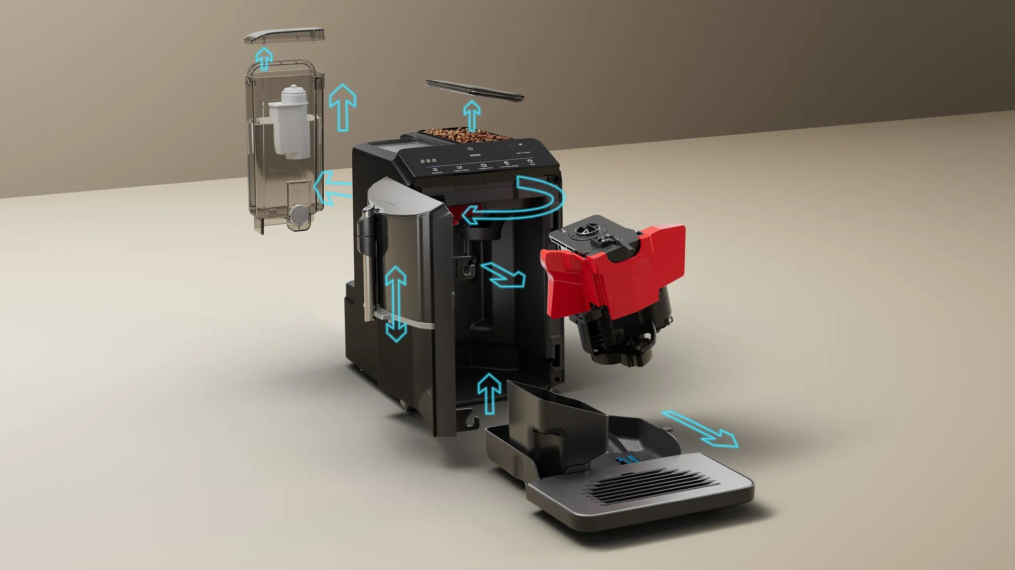 Siemens TF301E19 Espressomaskine