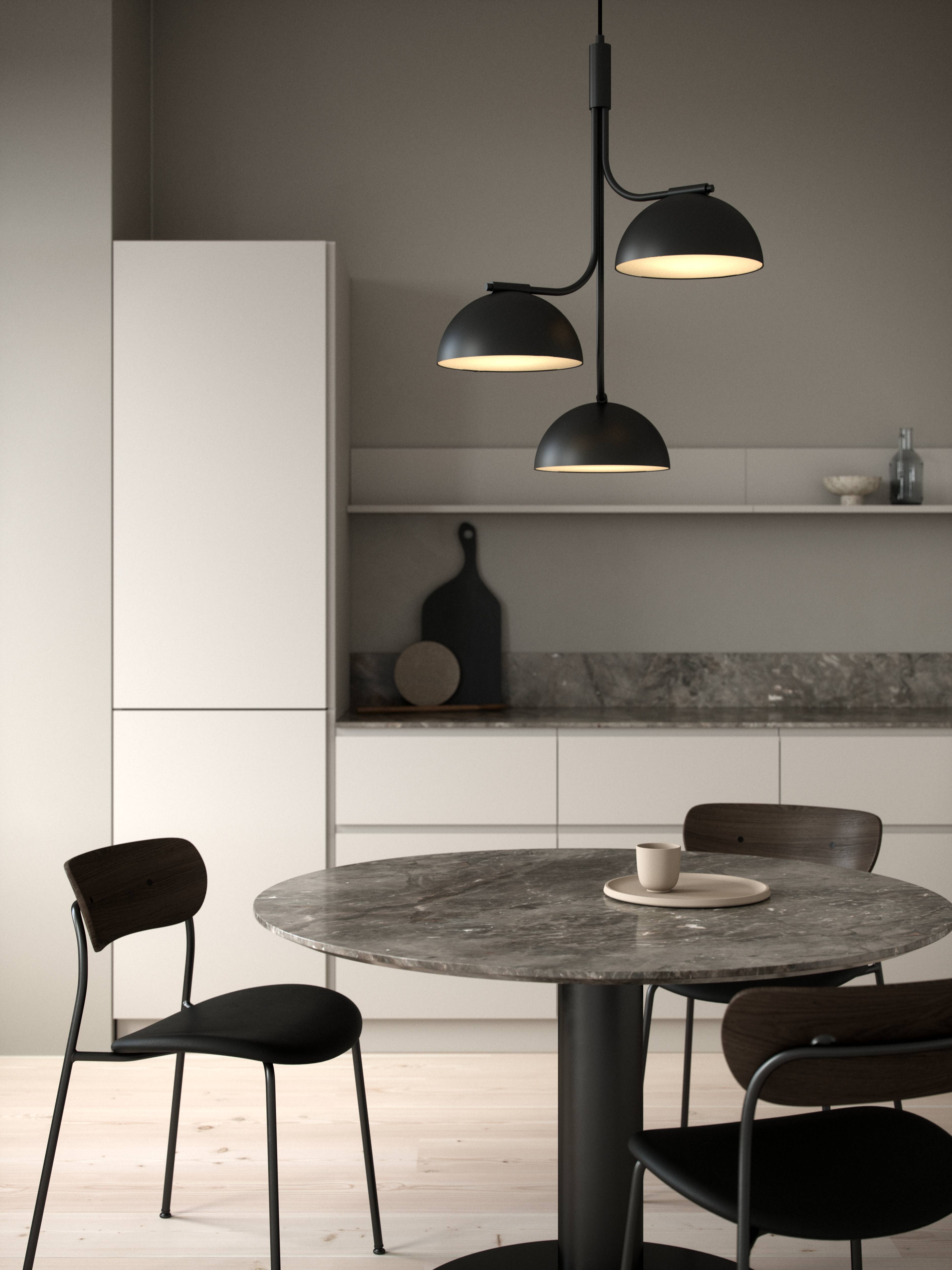 Tullio 3 x E14 sort pendel