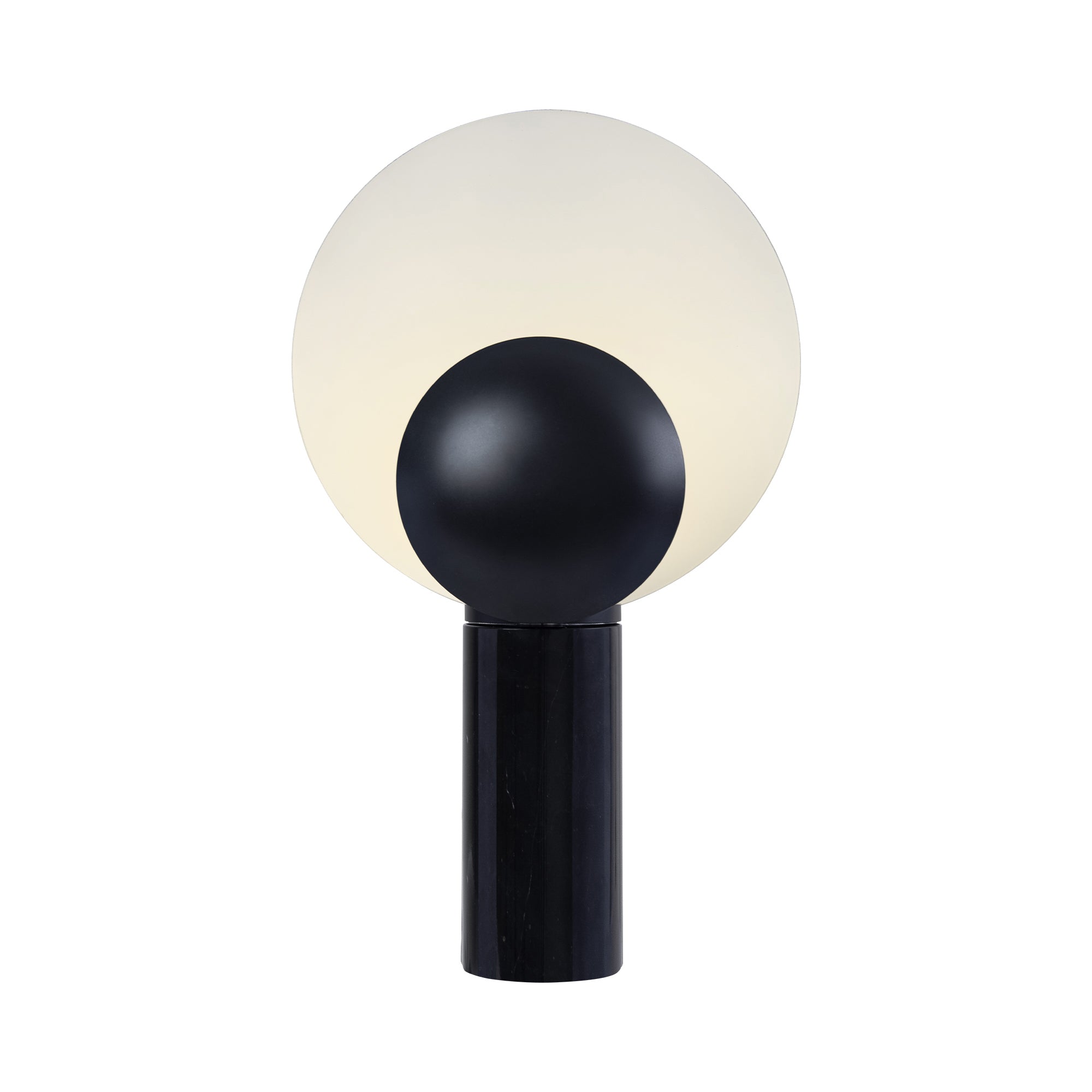 Caché matsort bordlampe