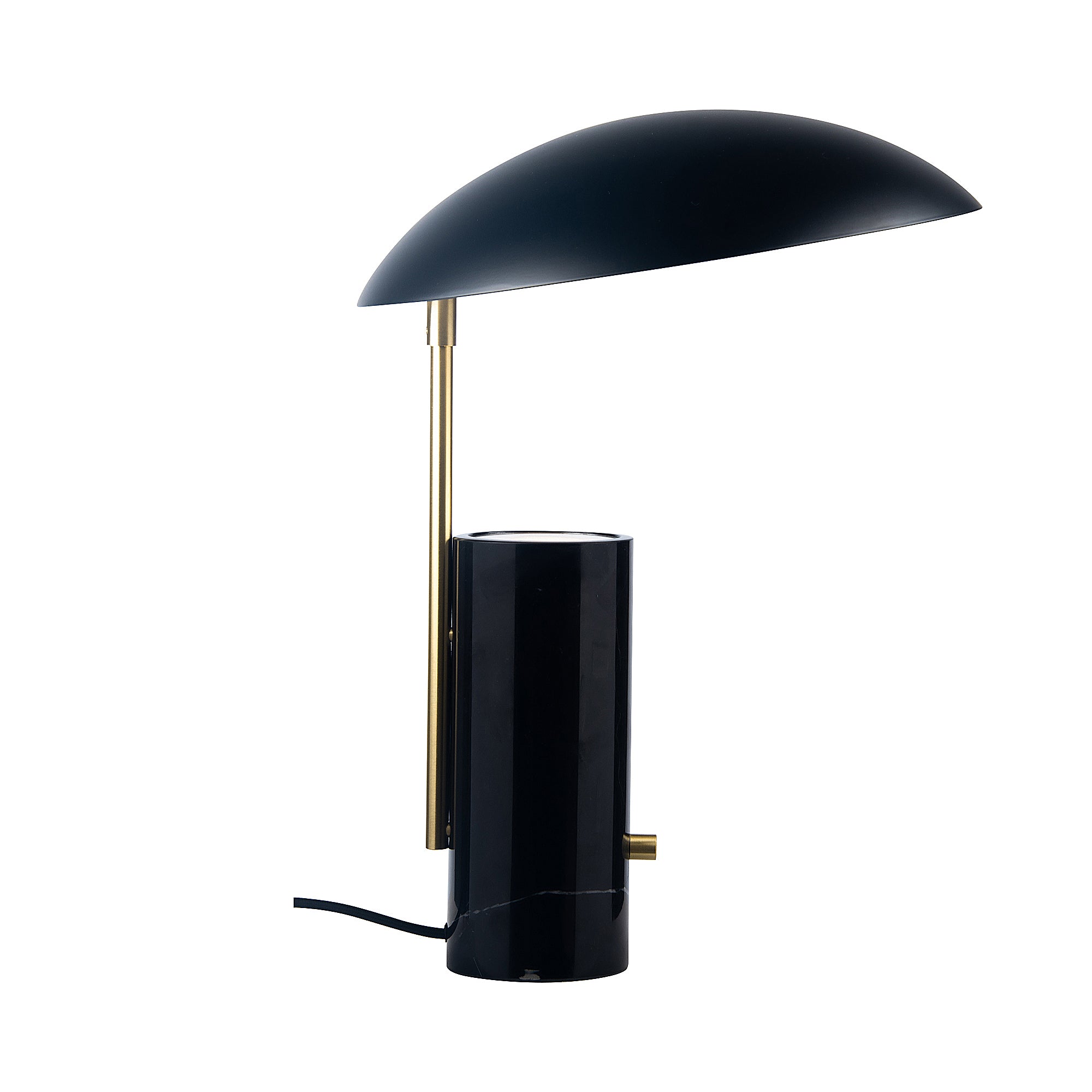 Mademoiselle sort bordlampe