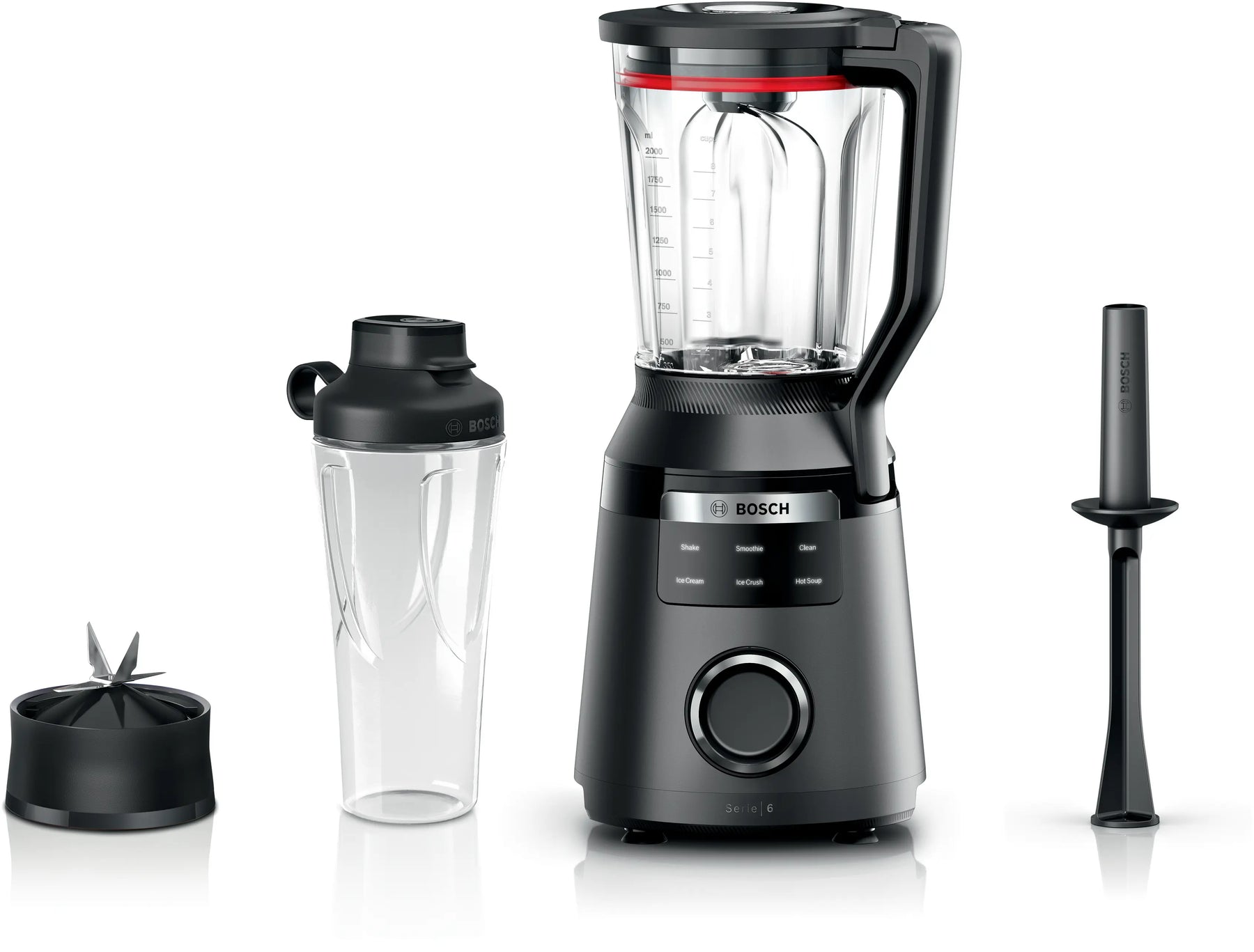 Bosch Serie 6 MMB6654B Vitapower Blender billede 8