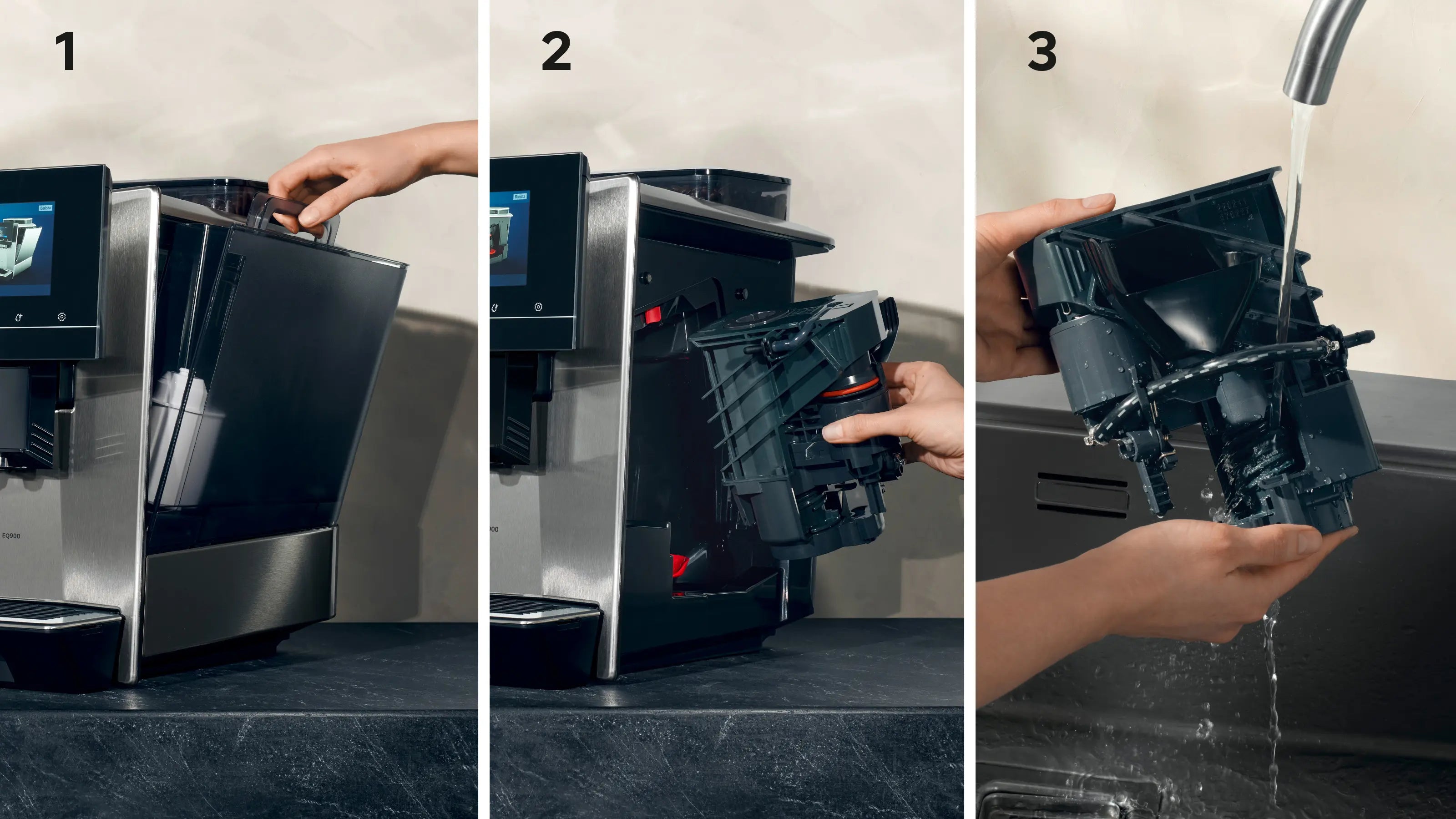 Siemens TQ903RZ3 EQ900 plus fuldautomatisk espressomaskine