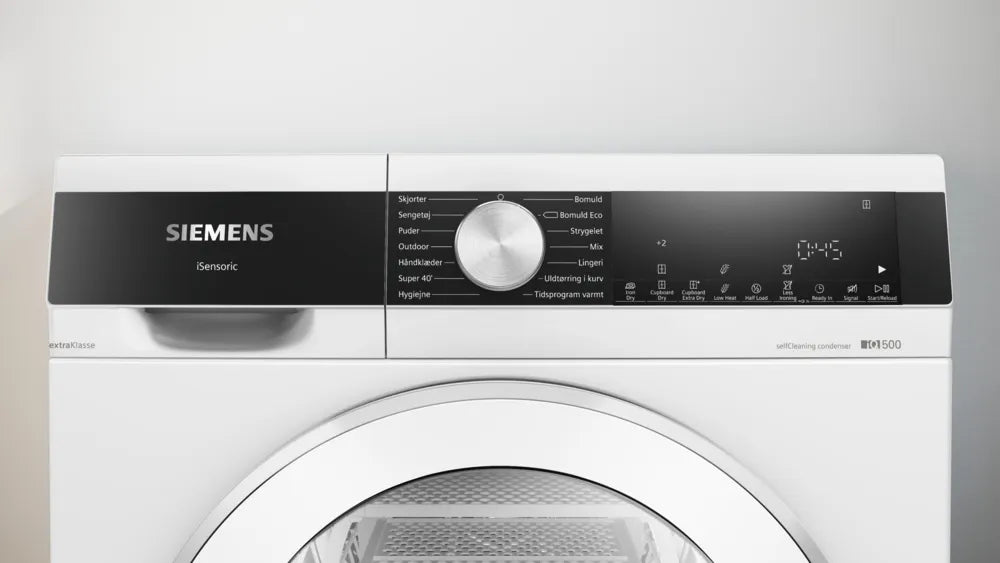 Siemens WQ45G2AGDN kondenstørretumbler billede 7