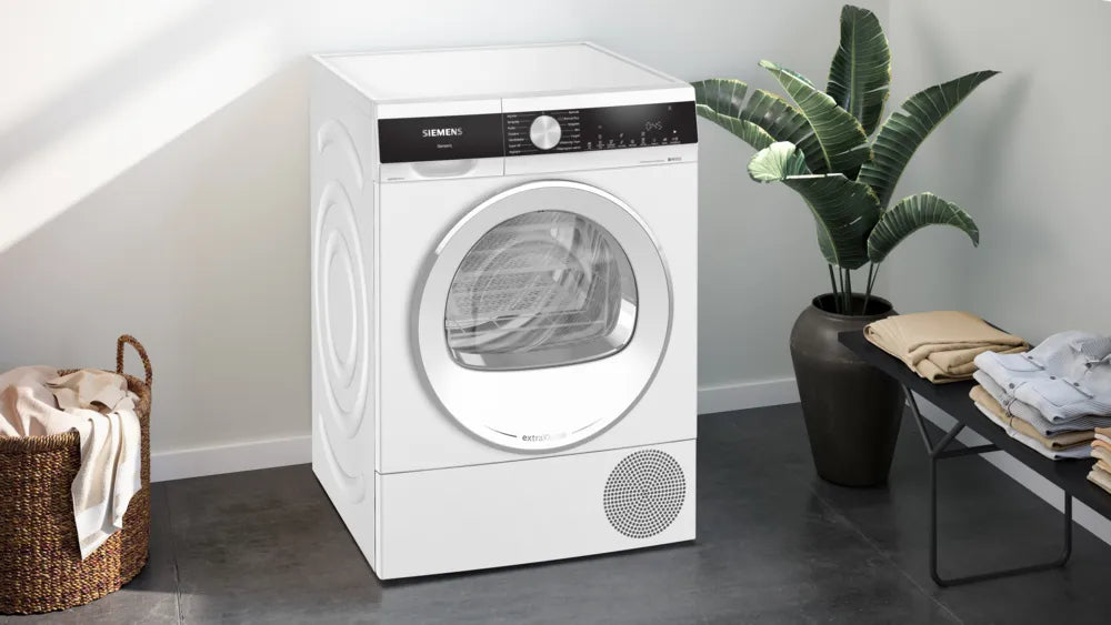 Siemens WQ45G2AGDN i tørrerummet