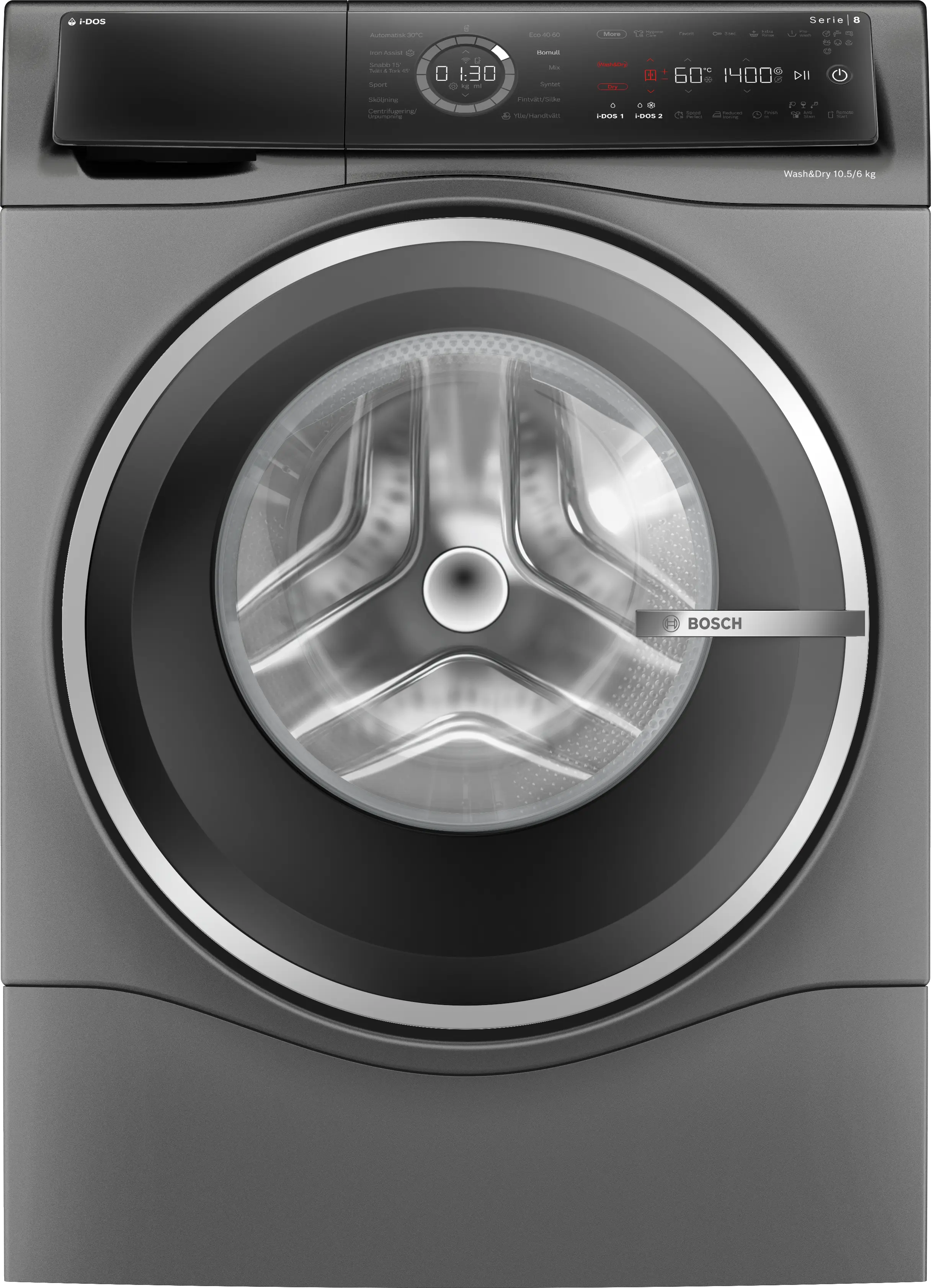 Bosch WNC254ARSN vaske-tørremaskine 10,5/6 kg