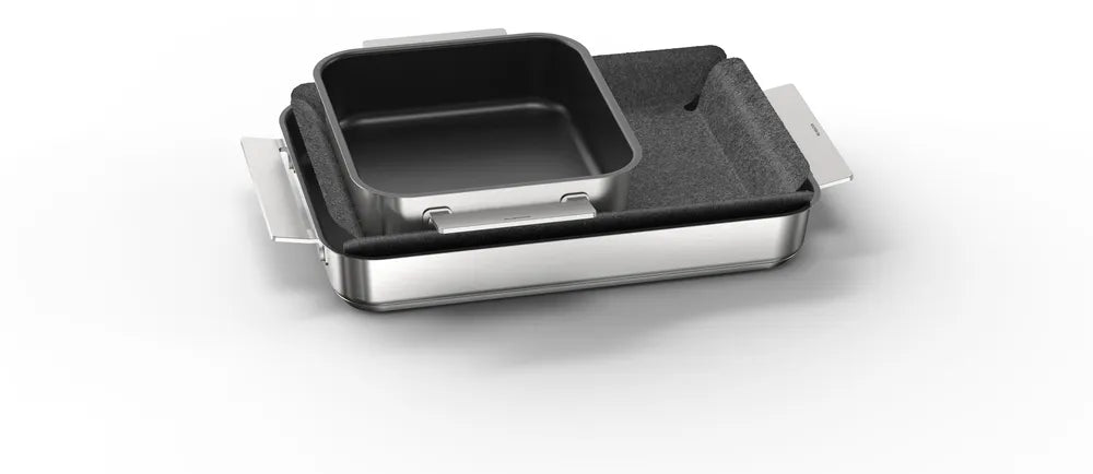 2 forskellige størrelser fra Siemens HZ9FF040 Grydesæt