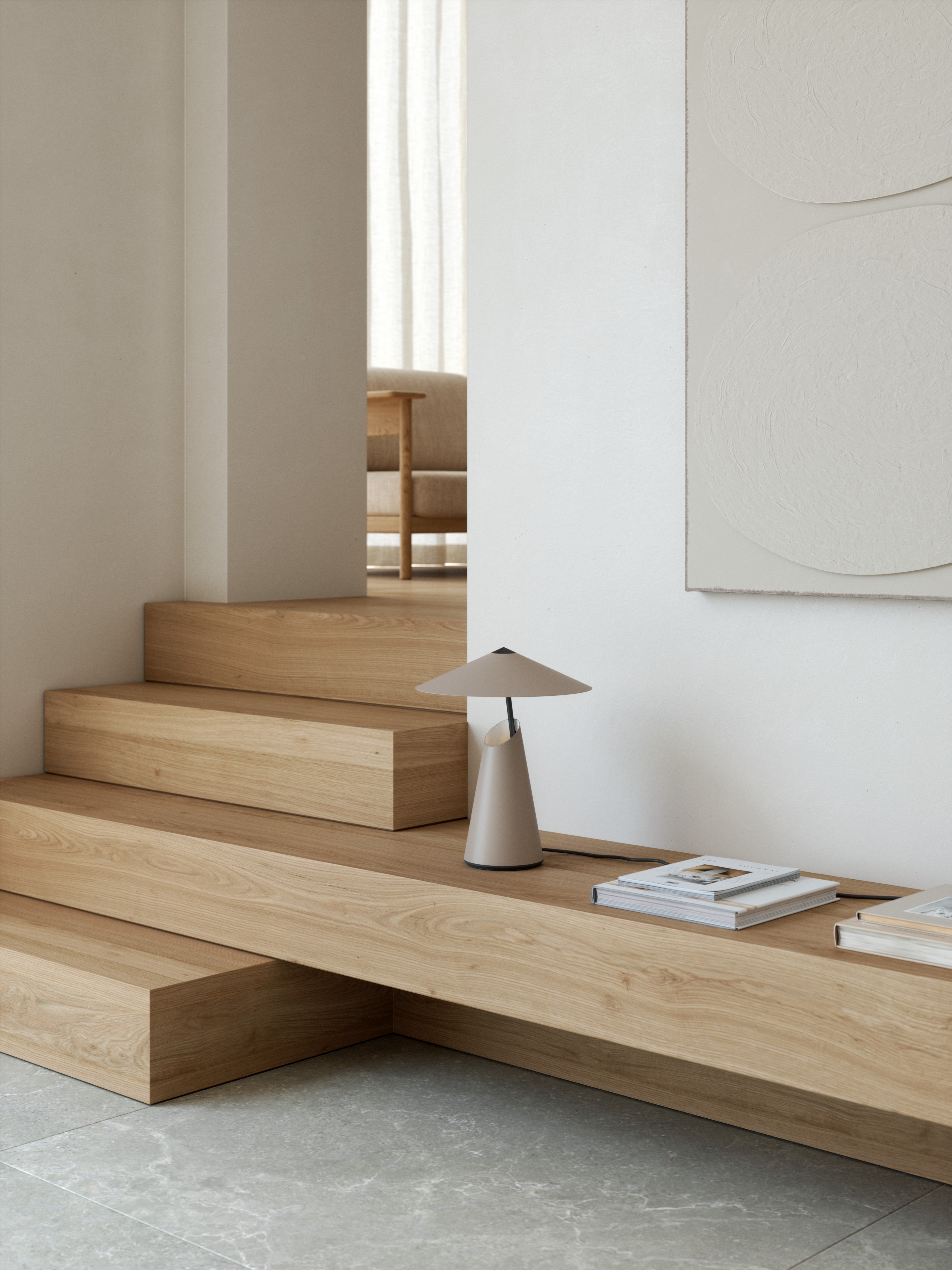 Taido E27 brun bordlampe