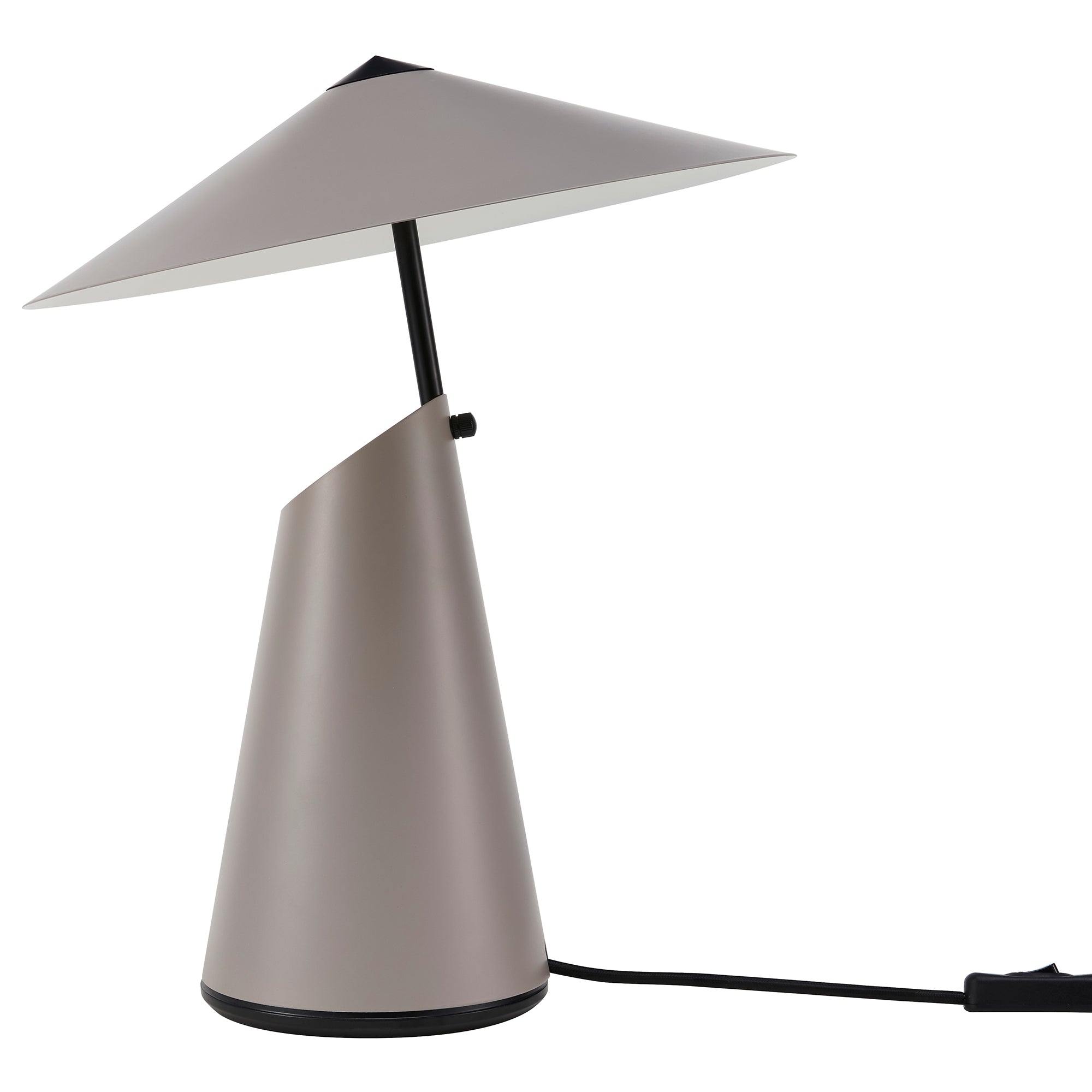 Taido E27 brun bordlampe