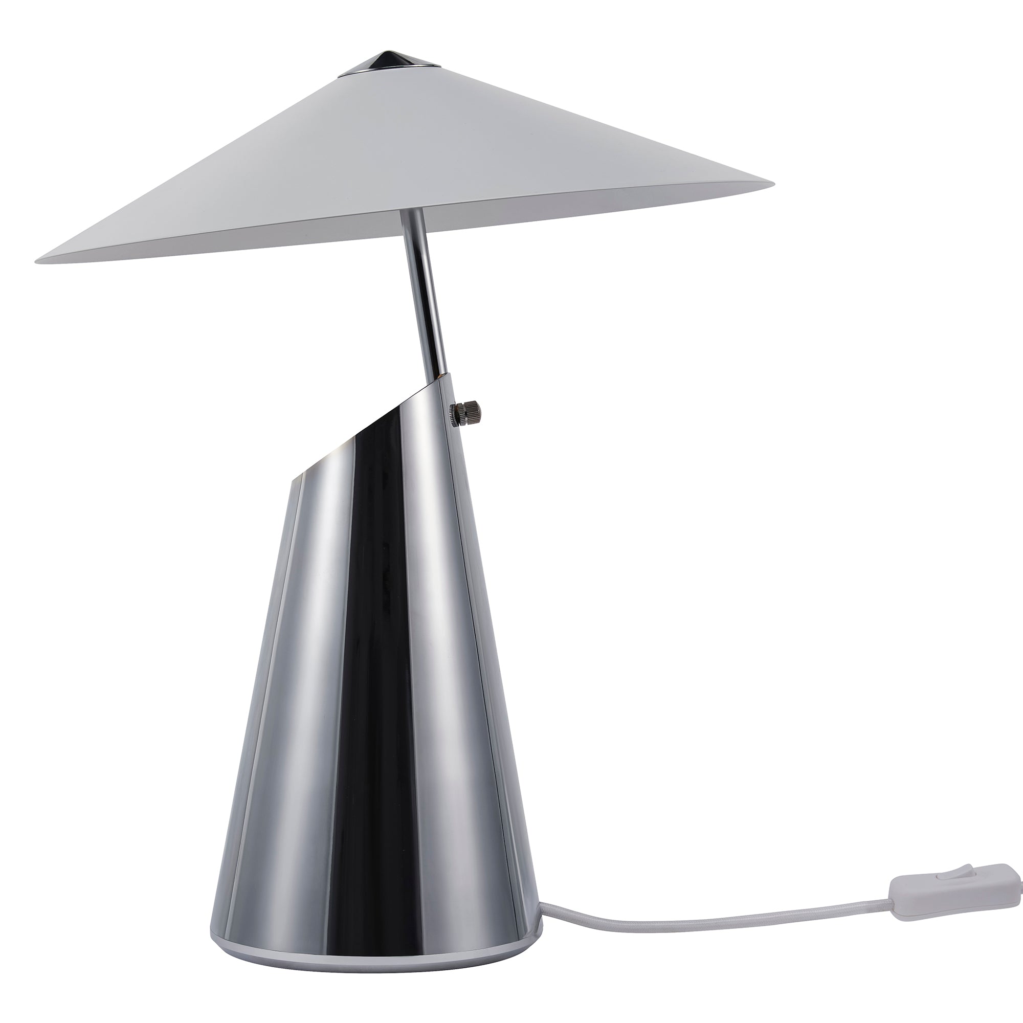 Taido E27 krom bordlampe