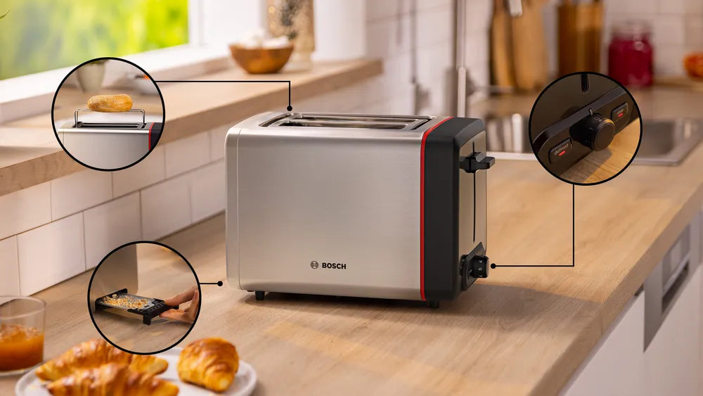 Bosch TAT5M420 MyMoment Brødrister med mange funktioner