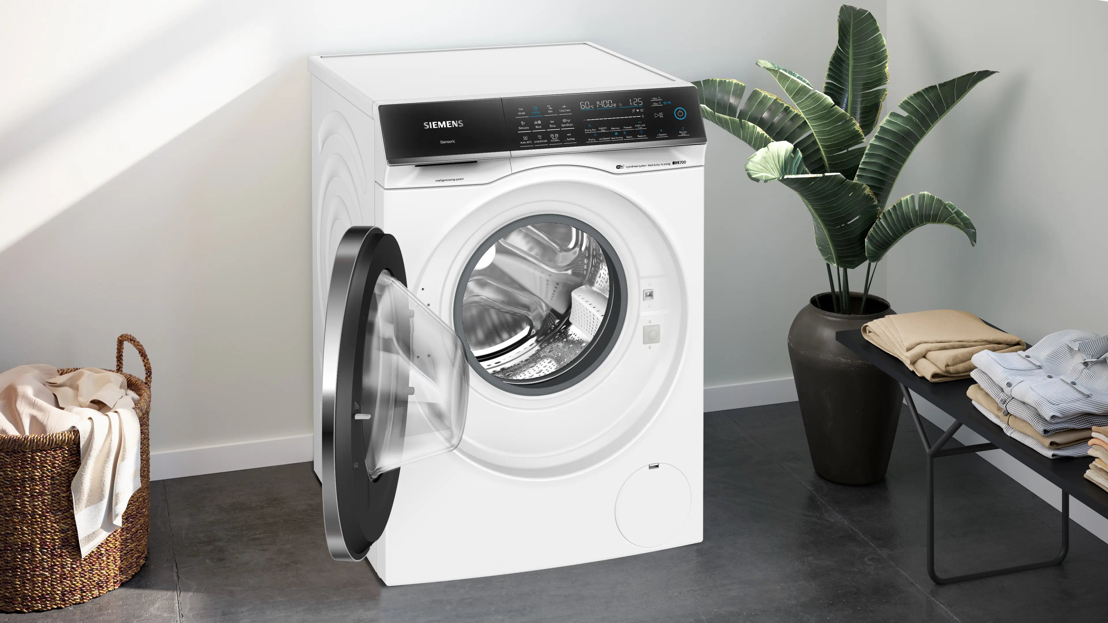 Siemens WN54C2A0DN iQ700 placeret i bryggers