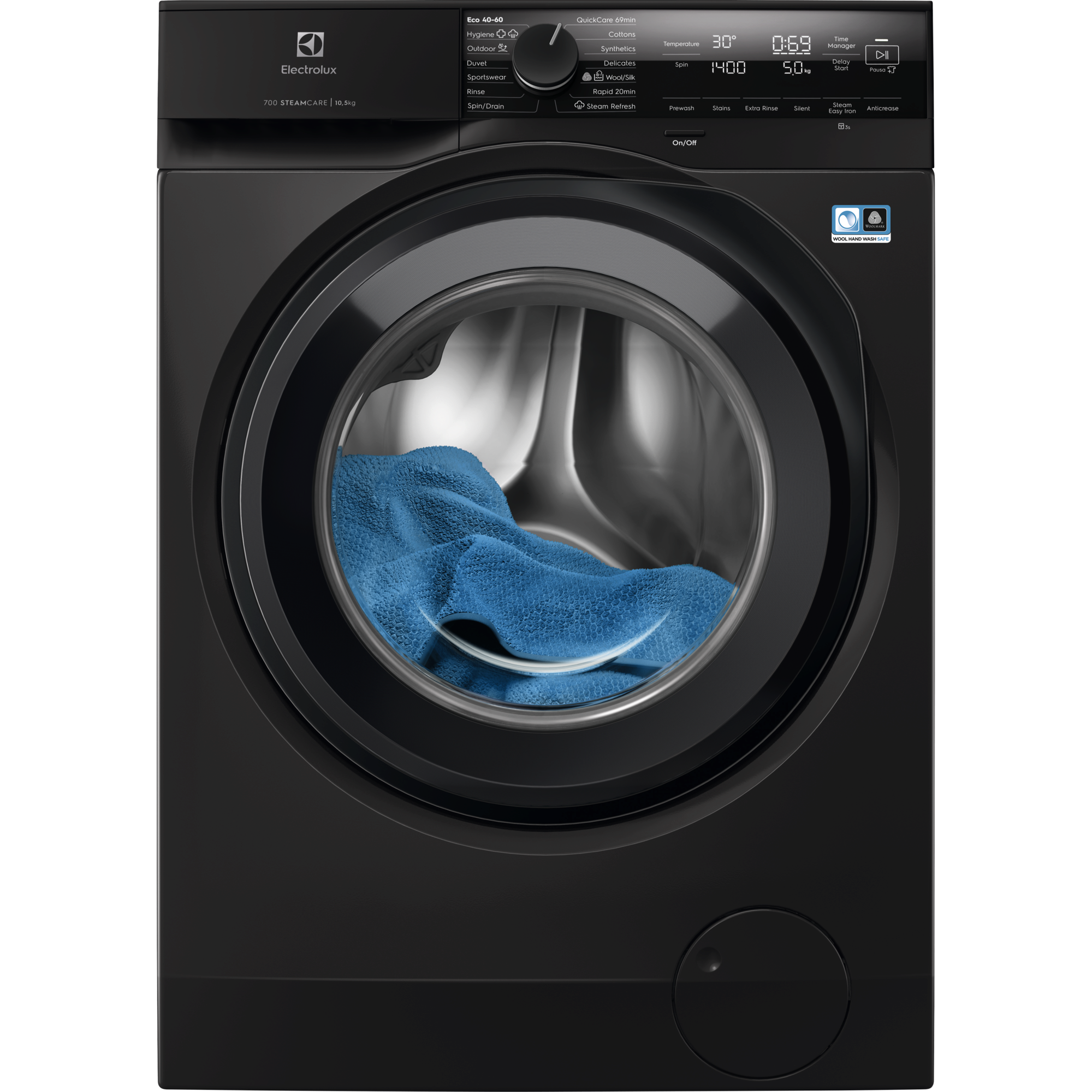Electrolux EFI742RX4G vaskemaskine med 10,5 kg