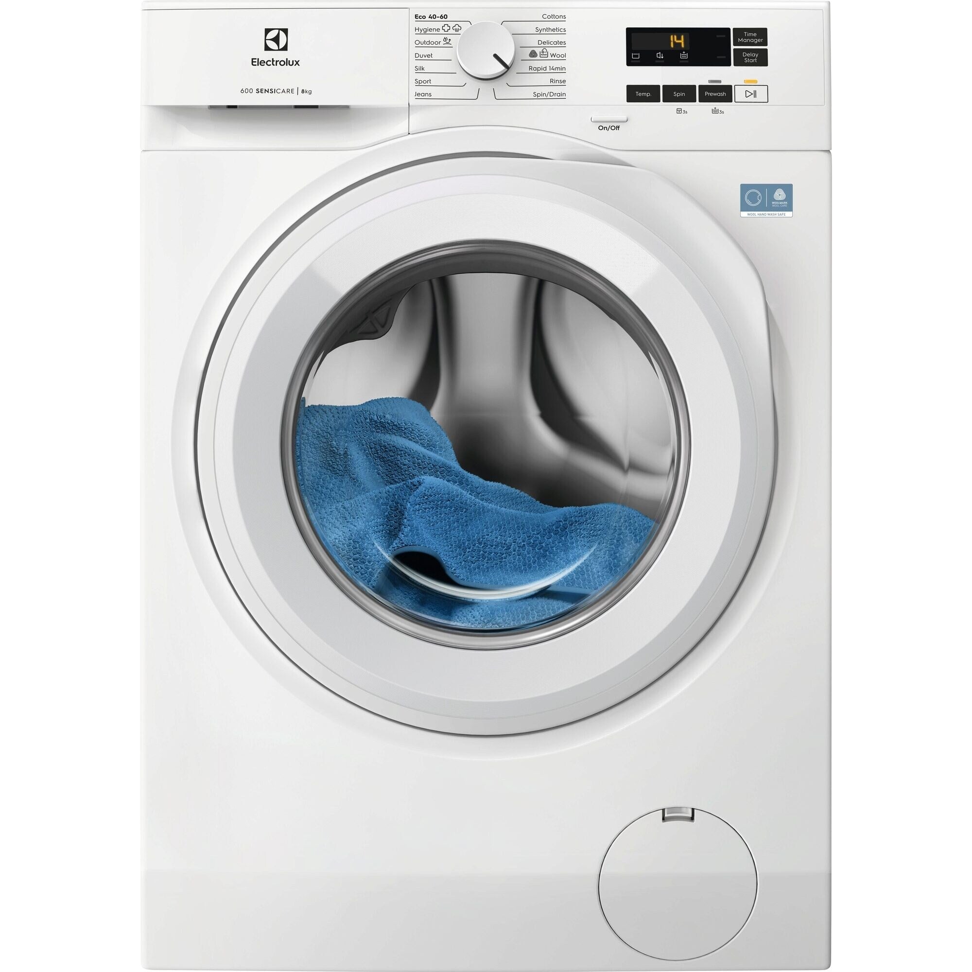 Electrolux EFI611O84O vaskemaskine 8 kg