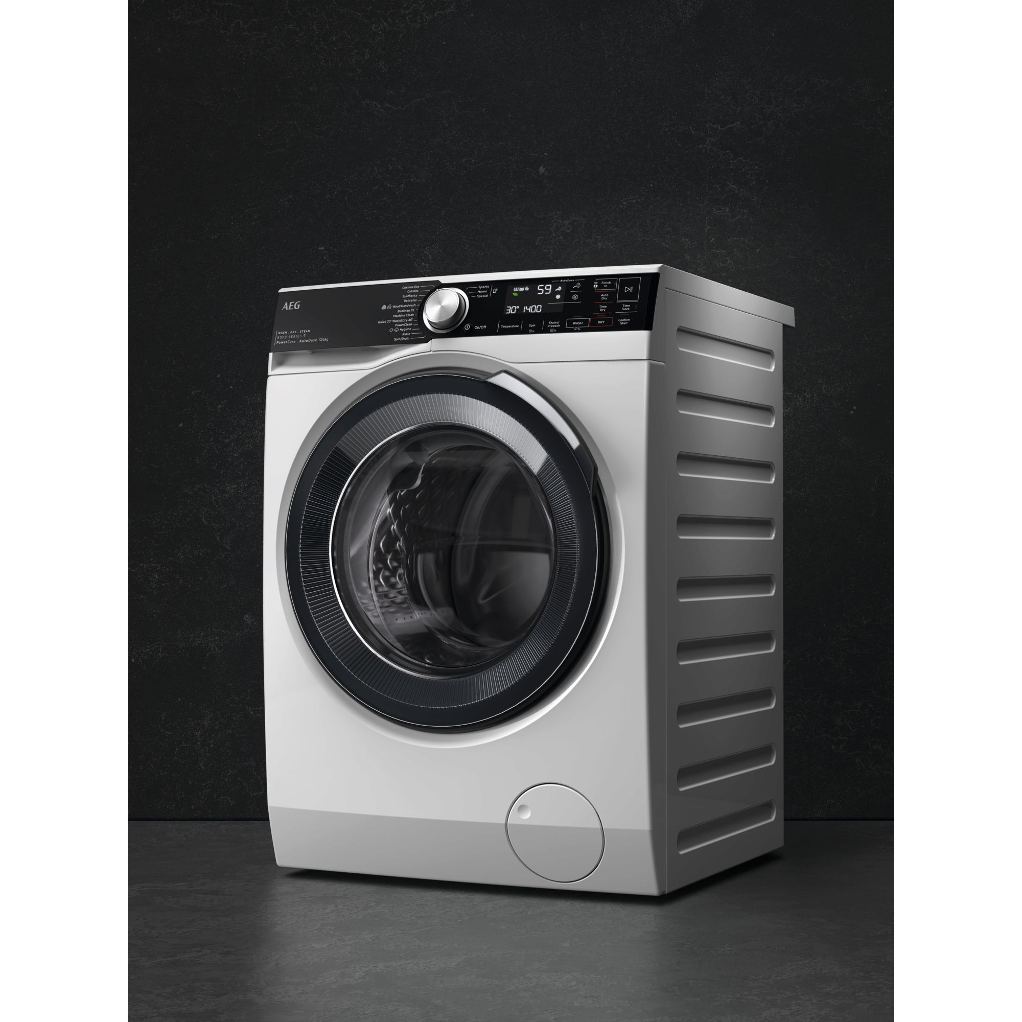 AEG LWR856A16Q 10kg Vaske-/Tørremaskine i profil