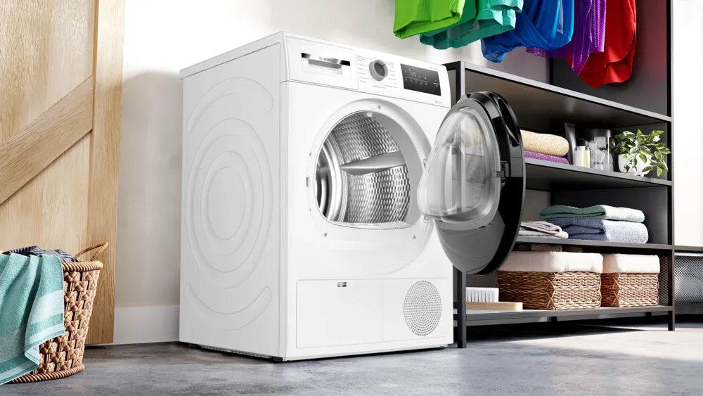 Bosch WTH85V0BSN i vaskerummet
