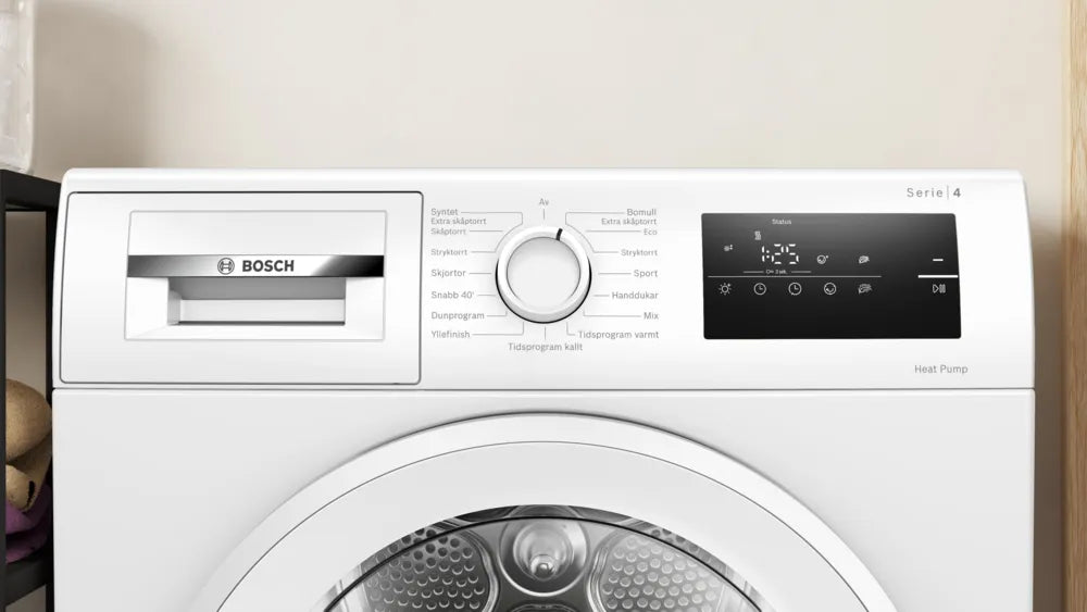 Bosch WTH85V0MSN kontrolpanel