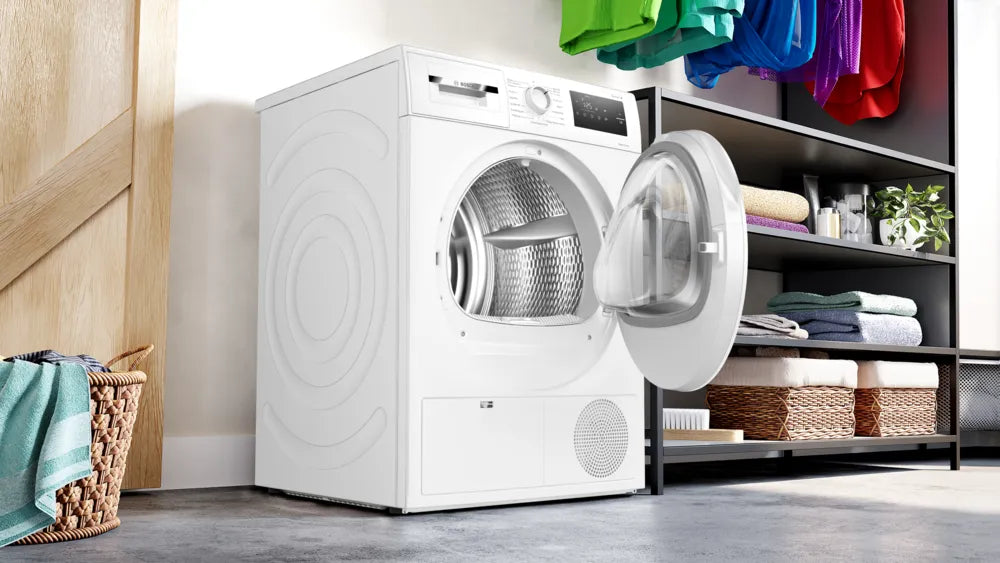 Bosch WTH85V0MSN i vaskerummet